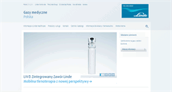 Desktop Screenshot of linde-healthcare.pl