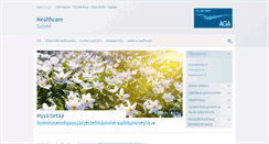 Desktop Screenshot of linde-healthcare.fi